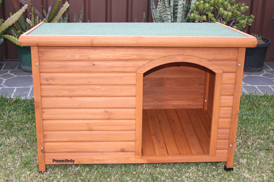 Small Wooden Dog House Comfort